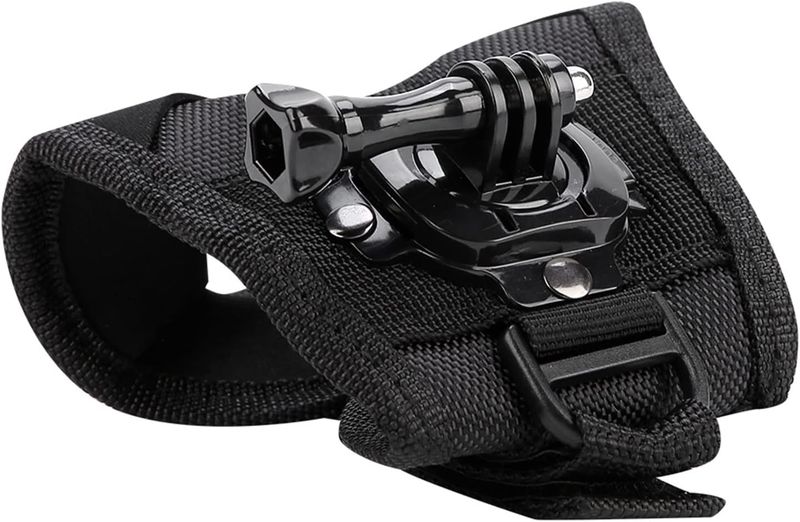 360 Degree Rotation Wrist Band Mount compatible with GoPro