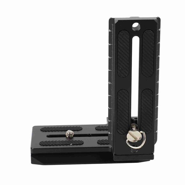 L-Bracket with Arca-Swiss And 1/4" Screw Mounts for Vertical/Horizontal Shooting