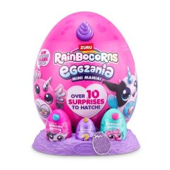 Rainbocorns-Eggzania Mini -Series 1 Plush Soft Small Asstd