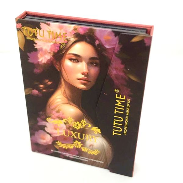 Tutu Time Luxury Blushers/Lipsticks/Eyeshadows/Profesional Make-Up Kit