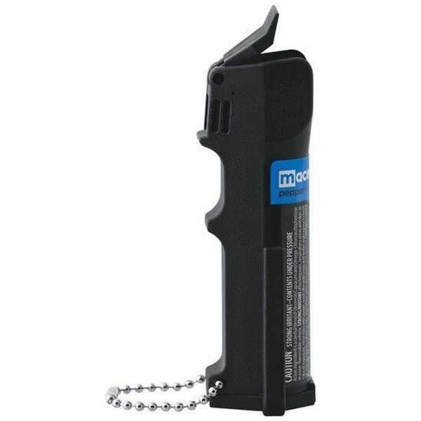 Mace Police Model Pepper Spray with UV Dye, 12ft Range, 20 Bursts
