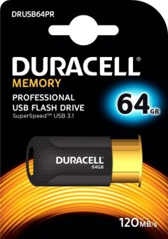 Duracell 64GB USB 3.1 Professional Flash Drive