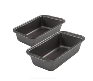 Set of 2 Non-Stick Loaf Pans