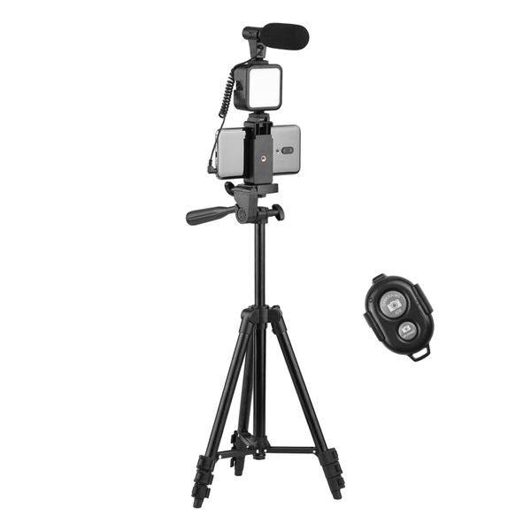 Adjustable height vlog kit