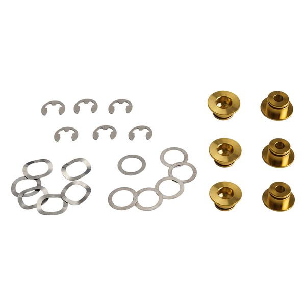 (6PCS gold Brake Disc Bobbin Kits compatible KTM BMW YAMAHA Aprilia Suzuki