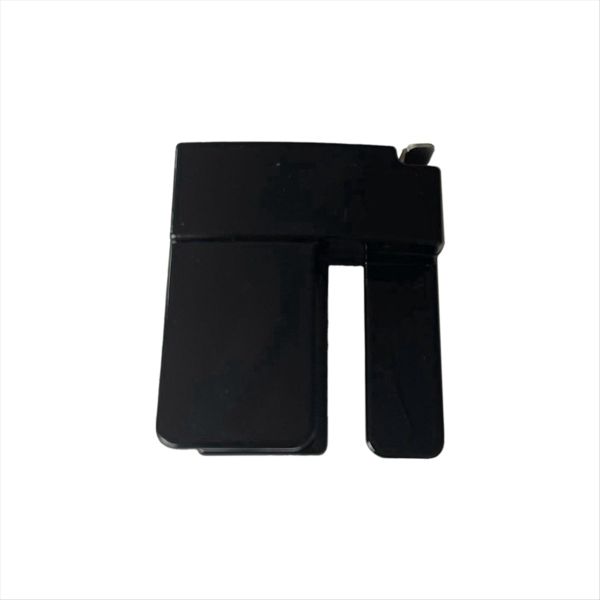 Adjustment Buckle Waist Buckle Clip Folding Elastic Belt Clip Silver