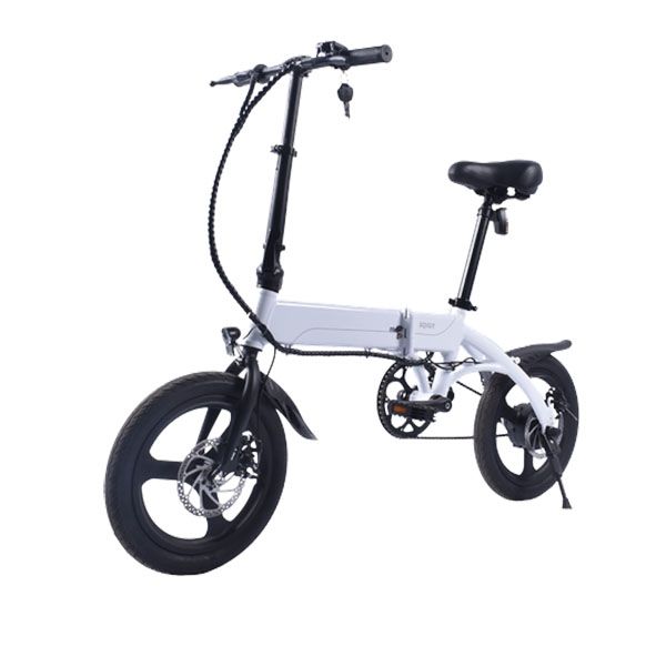 Xqisit X-160 25km/h Foldable Electric Bike 250W 16" - White