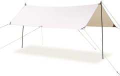 Sun Haven 2-Pole Outdoor Camping Sunshade Tent with Tote Bag