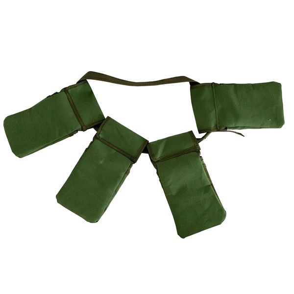 Multifunctional Adjustable Garden Tool Belt Bag - Army Green
