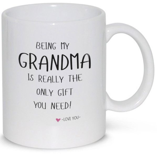 Being My Grandma Birthday Christmas Mother's Day Gift Coffee Mug
