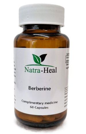 Natra-Heal Berberine - 60 Capsules