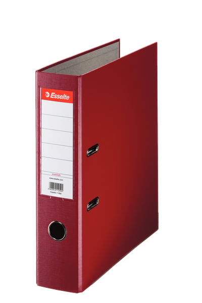 Esselte Lever Arch Polypropylene A4 70mm File - Burgundy