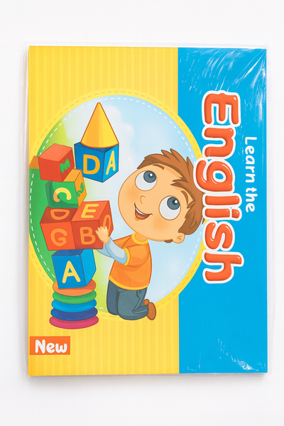 English Kids Coloring Book,32 Pages-12 x Coloring Books