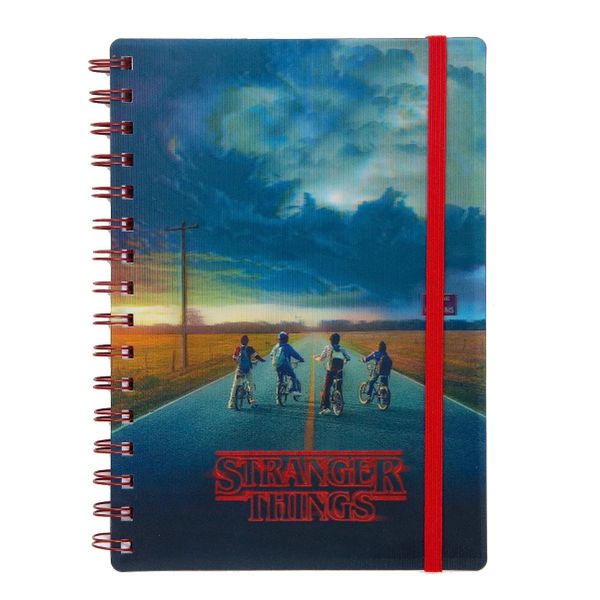 Stranger Things (Mind Flayer) 3D Cover A5 Wiro Notebook