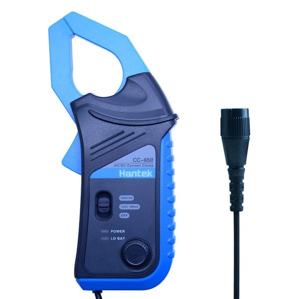 Hantek CC650 AC/DC Current Clamp to measure Current with an Oscilloscope