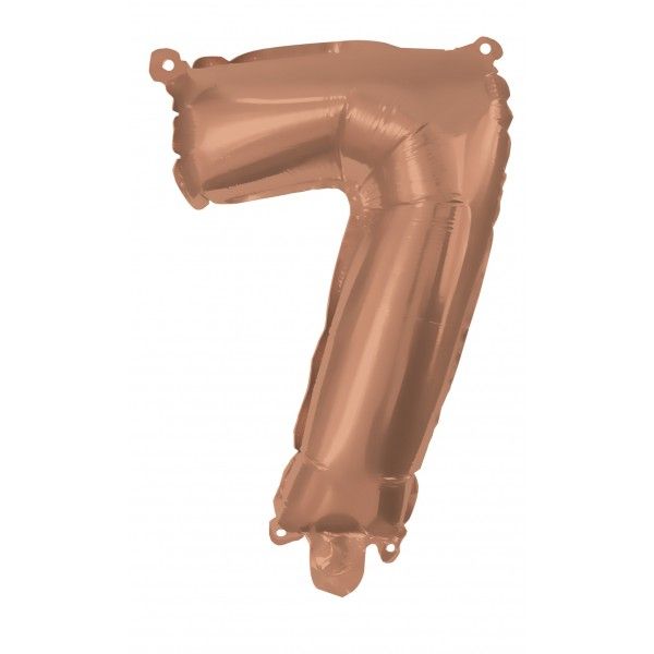 37 Inch Air-Helium Rose Gold Foil Balloon 7