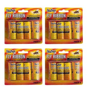 Vastrap Fly Ribbons - 4 Packs Of 4