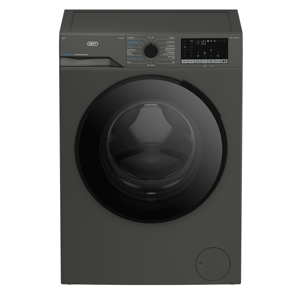 Defy 10KG DAW397 Front Loader Washing Machine A+++ Manhattan Grey