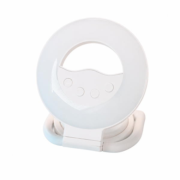 Phone Selfie Ring Light Holder with Foldable Desk Stand