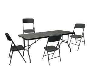 Portable Camping Table &amp; Chairs