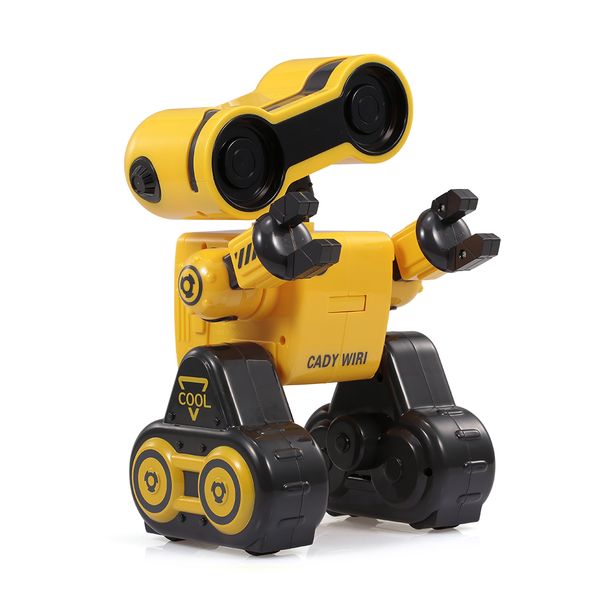 Remote Control Intelligent Robot With Popular Science Ed Green/Yellow