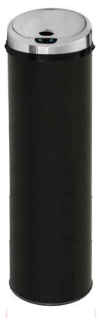 Fine Living Sensor Dustbin Round 50 Litre - Black