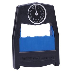 Hand Dynamometer Grip Power- 130kg/287lbs|Hand Grips(Blue)