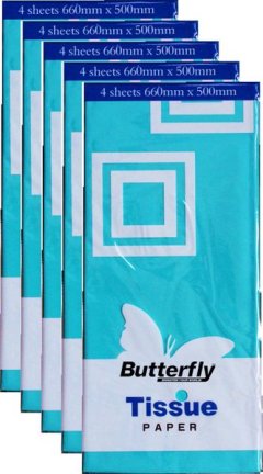 Crepe Paper - 1 Sheet (2Mx500Mm) Turquoise C09 X5