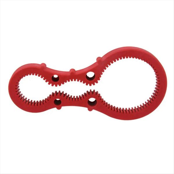 Multi Bottle Opener Jar Lids Twister Screw Grip Cap Device Red