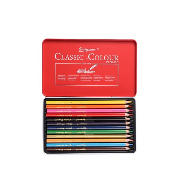 Artists Colouring Pencils Tin (Set of 12) Giorgione