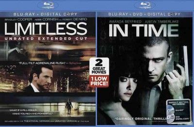 In Time/Limitless - (Region A Import Blu-ray Disc)