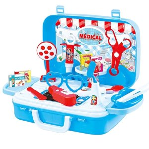 Jeronimo Doctor Suitcase Set - Blue
