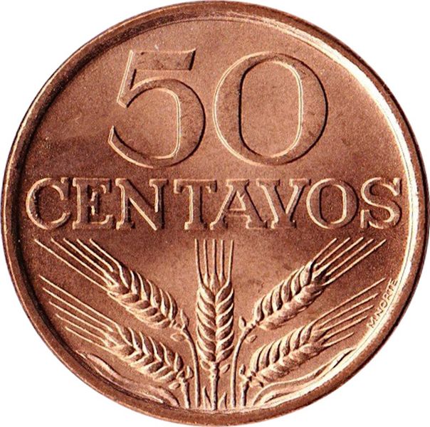 1971 Portugal 50 Centavos