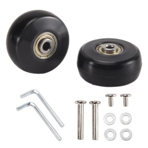 50X24mm Set of 2 Luggage Suitcase Replacement Wheels