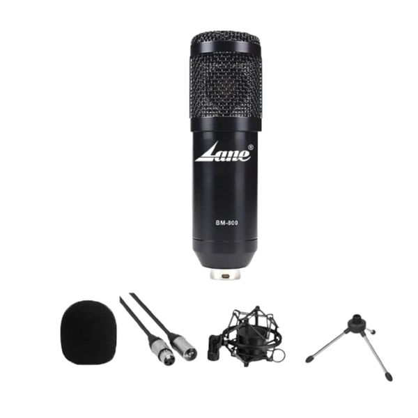 Lane BAM 800 - Studio Condenser Microphone (Black)