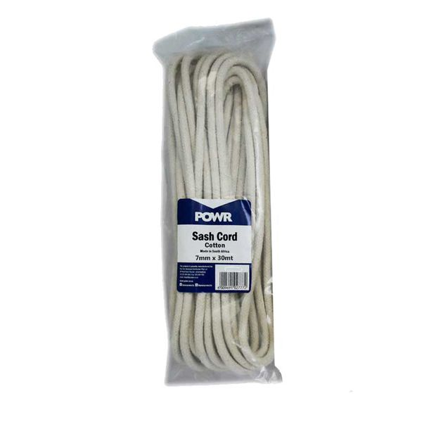 POWR Sash Cord Hanks 7mm x 30M