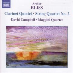Clarinet Quintet, String Quartet No. 2 (Campbell) (CD / Album)