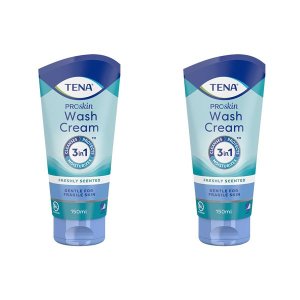 Tena Wash Cream - 150ml x 2