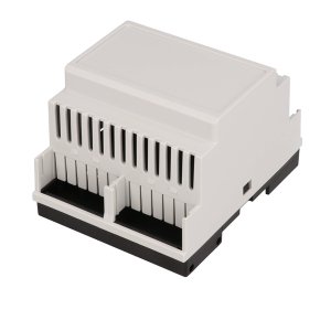 1597DIN4GY DIN Rail Enclosure 4 Module 90x70x58mm Grey IP20