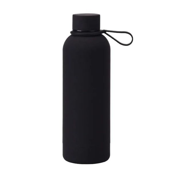 500ml Matte Rubberized Insulated Sports Bottle