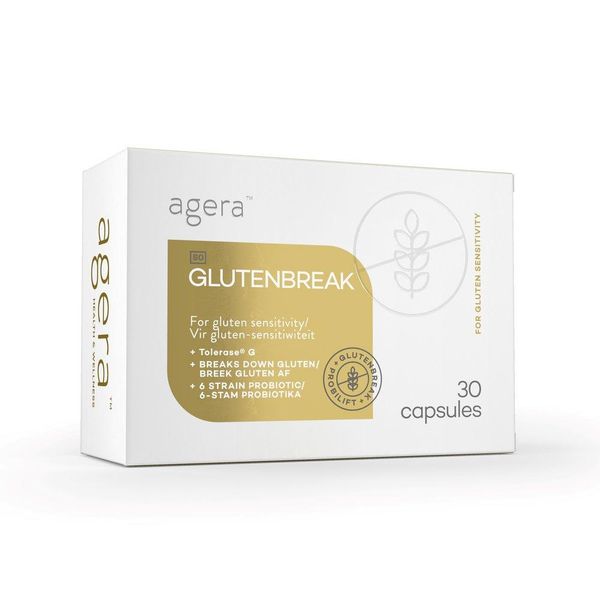 Gluten Sensitive Tablets - GlutenBreak 30 Capsules