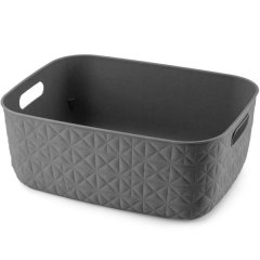Curver by Keter Softex Basket M 12.5L Dark Grey