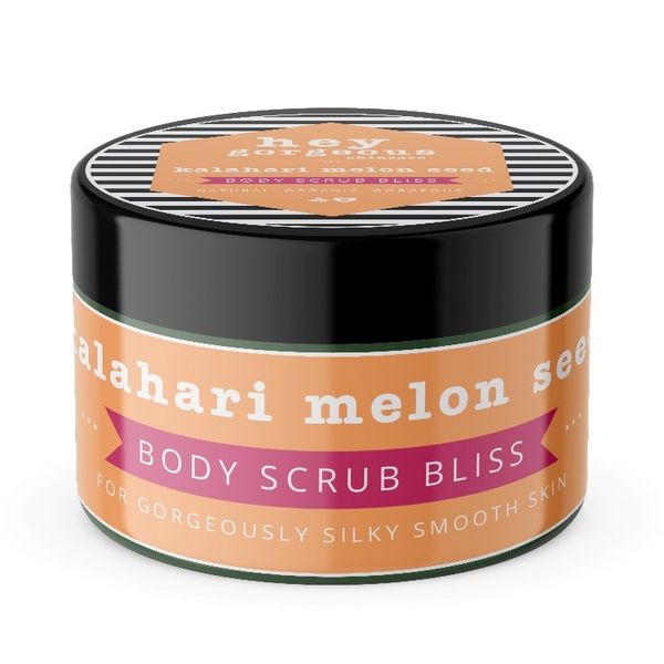 Hey Gorgeous , Kalahari Melon Seed Body Scrub Bliss, 200g