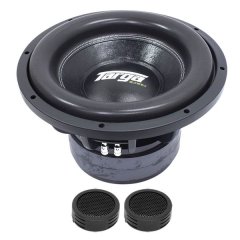 Targa - TG-MB124D - Mamba Series 12" 26000w DVC Subwoofer &amp; Evo Tweeters