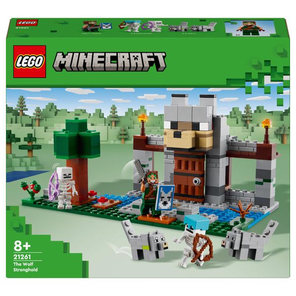 LEGO® - Minecraft® The Wolf Stronghold Fortress Playset - 21261