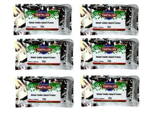 Tantalize Sugar Free Vanilla Custard Powder Sachets (6 x 25g)