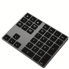 Wireless Digital Keyboard - Rechargeable Portable Office Number Pad