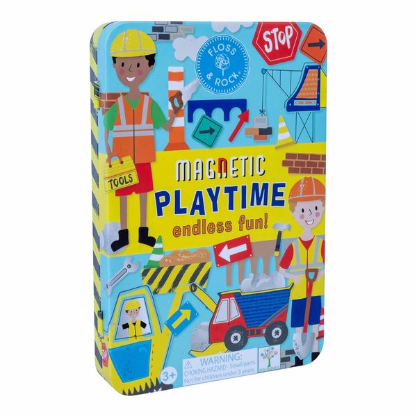Floss &amp; Rock Magnetic Playtime Set Construction