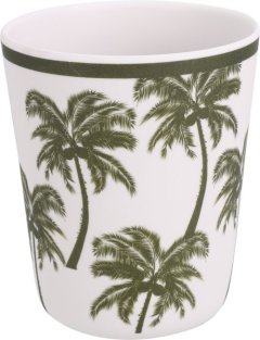 4Pc Melamine Mug with Palm Design 440ml
