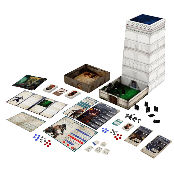 Conan The Cimmerian The Tower Of The Elephant Board Game